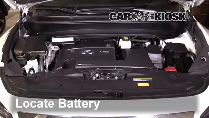 2016 Infiniti QX60 3.5L V6 Battery Jumpstart